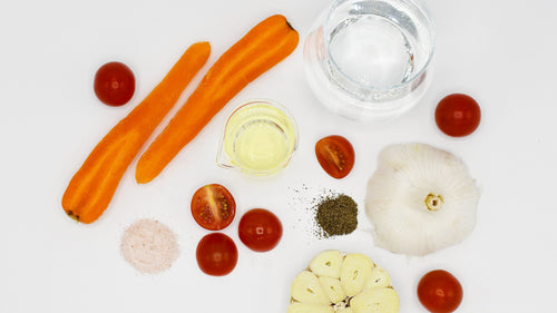 Karotenoid-rik gazpacho for huden